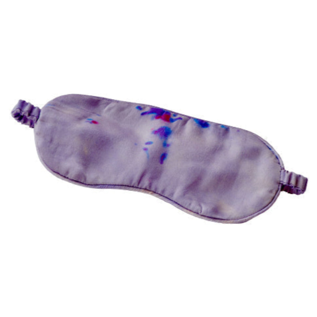Silk Sleep Mask in Purple Rain accessories Upstate 