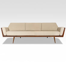 Load image into Gallery viewer, Rail Back Sofa in White SOFAS Smilow Design 
