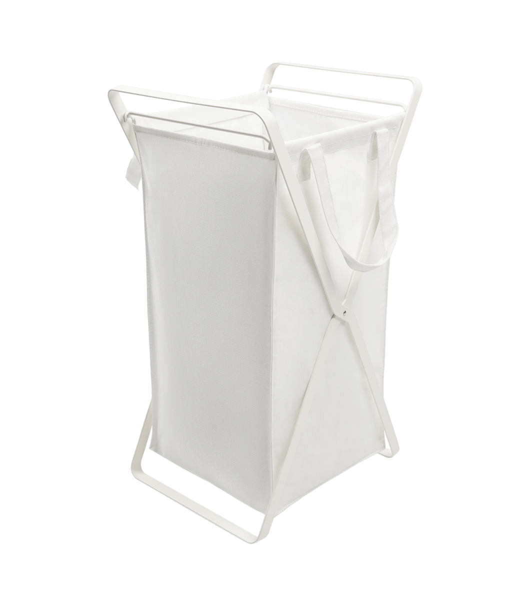 Tower Laundry Hamper with Cotton Liner, Medium Laundry Baskets Yamazaki Home 