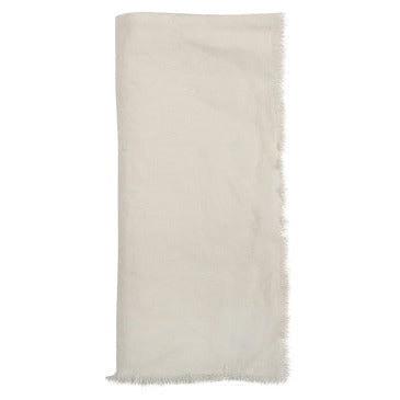 SOLID LINEN NAPKINS, OYSTER WHITE, SET OF 4 Sir|Madam 