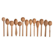 Load image into Gallery viewer, Baker&#39;s Dozen Wood Spoons, Small Sir|Madam 
