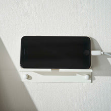 Load image into Gallery viewer, Wall-Mounted Phone Holder - Steel Remote Control &amp; Tablet Organizer Yamazaki Home 
