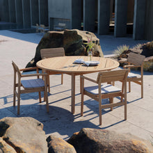 Load image into Gallery viewer, Tanso Round Table Outdoor Table Case Furniture 
