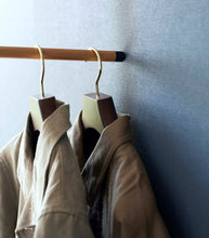 Load image into Gallery viewer, Leaning Clothes Hanger (64&quot; H) - Steel + Wood Coat Rack Yamazaki Home 
