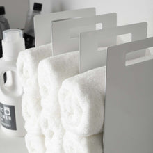 Load image into Gallery viewer, Towel Storage Organizer - Steel BATH ACCESSORIES Yamazaki Home 

