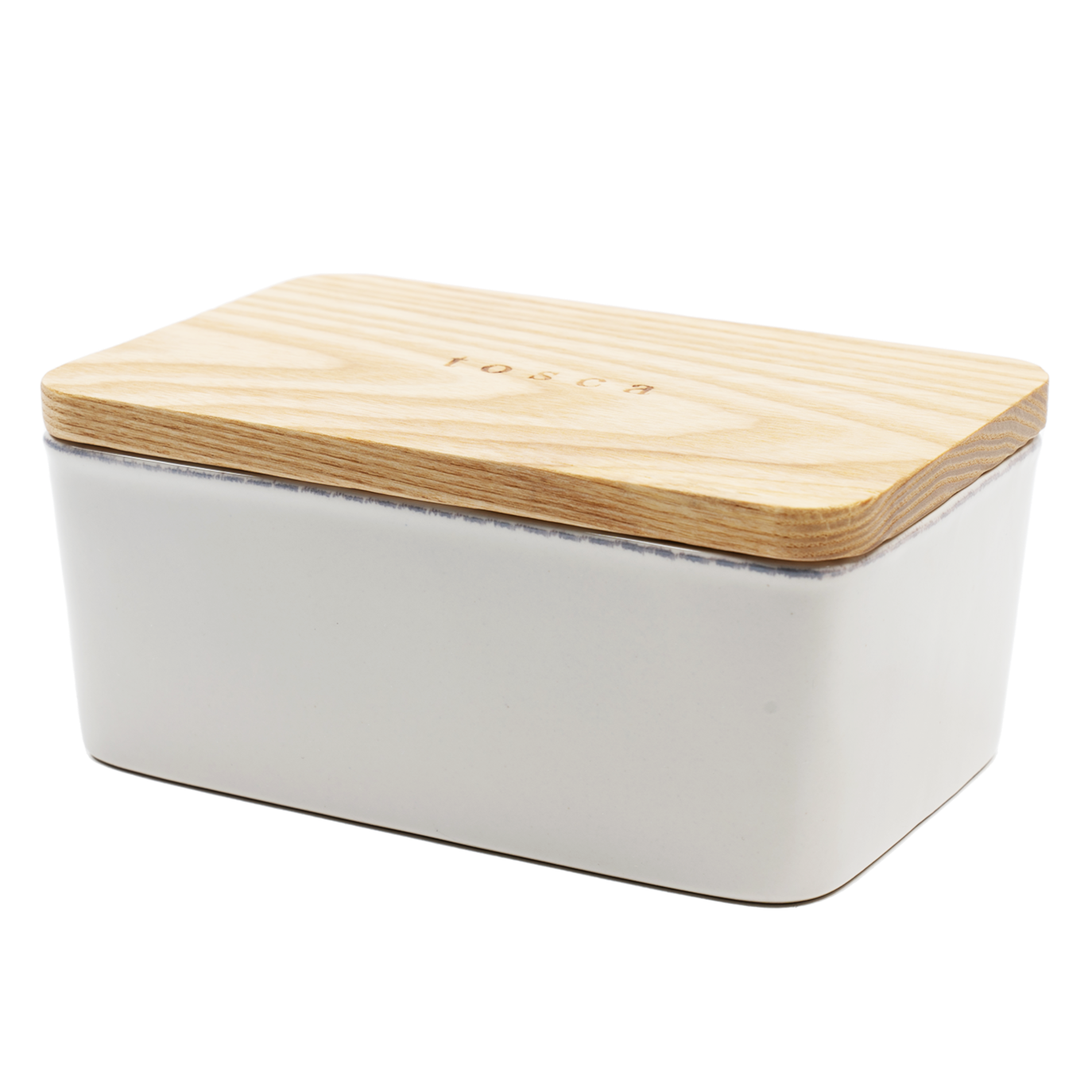 Ceramic Butter Dish, Large FOOD STORAGE Yamazaki Home 