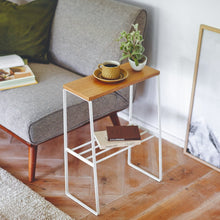 Load image into Gallery viewer, End Table with Shelf SIDE TABLES Yamazaki Home 
