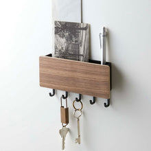 Load image into Gallery viewer, Magnetic Key Holder - Steel + Wood Key Storage Yamazaki 
