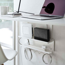 Load image into Gallery viewer, Under-Desk Cable &amp; Router Storage Rack - Steel DESK ACCESSORIES Yamazaki Home 
