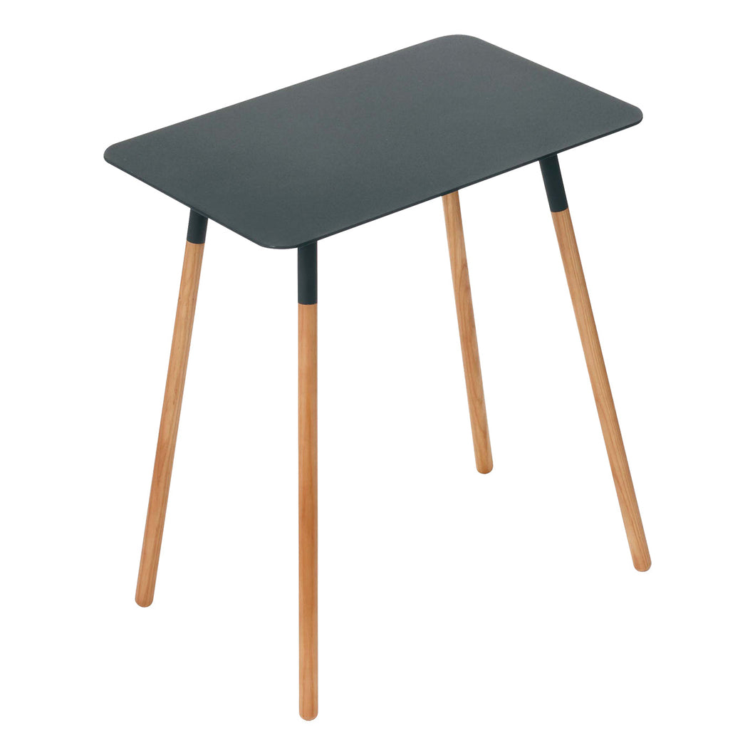 Side Table - Steel End + Side Tables Yamazaki Home Black 