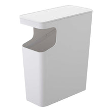 Load image into Gallery viewer, Side Table Trash Can Trash Can Yamazaki Home White 

