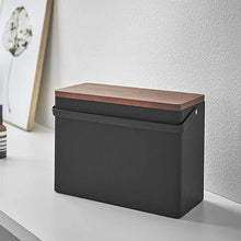 Load image into Gallery viewer, Odds-and-Ends Organizer - Steel + Wood Desk Organizer Yamazaki Home 

