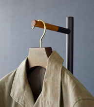 Load image into Gallery viewer, Coat Rack (63.98&quot; H) - Steel + Wood Coat Rack Yamazaki Home 
