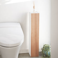 Load image into Gallery viewer, Toilet Supplies Stocker - Steel + Wood BATH ACCESSORIES Yamazaki Home 
