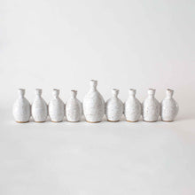 Load image into Gallery viewer, Ceramic Menorah HOLIDAY RachaelPots White 
