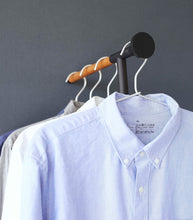 Load image into Gallery viewer, Leaning Clothes Hanger (64&quot; H) - Steel + Wood Coat Rack Yamazaki Home 
