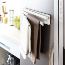 Load image into Gallery viewer, Magnetic Dish Towel Hanger - Steel BATH ACCESSORIES Yamazaki Home 
