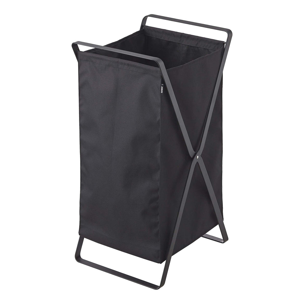 Laundry Hamper - Steel Laundry Hamper Yamazaki Home Black 